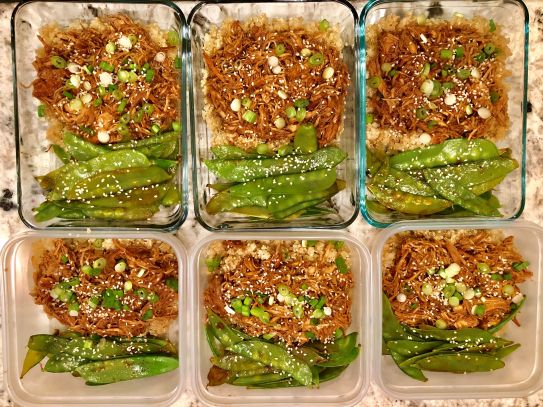 Honey Garlic Chicken Meal Prep